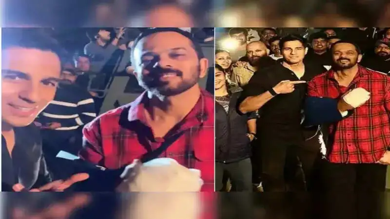 Sidharth Malhotra welcomes Rohit Shetty back to ‘Indian Police Force’ set after injury in new video