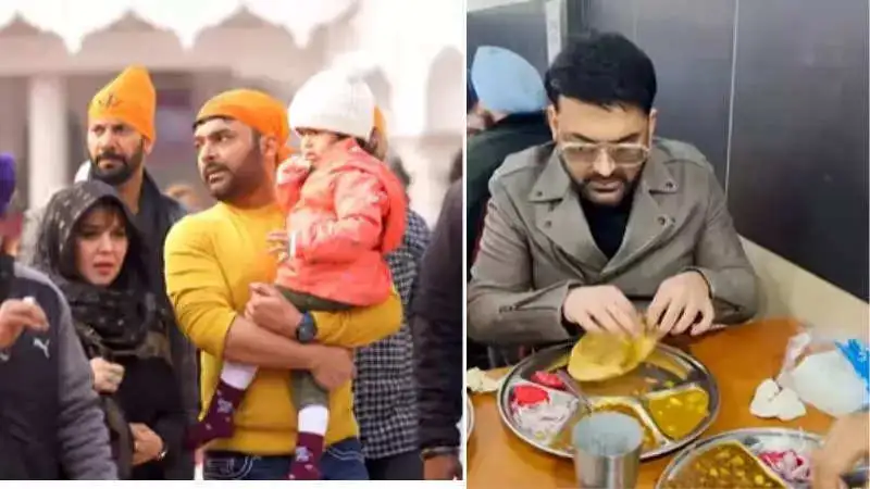 Kapil Sharma explores Amritsar with wife Ginni Chatrath and children, binges on chole bathure