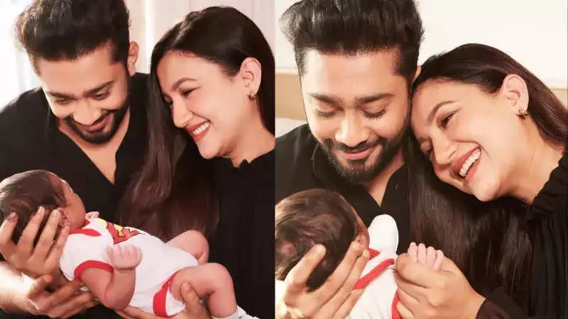 Gauahar Khan reveals the name of her baby boy with this sweet message