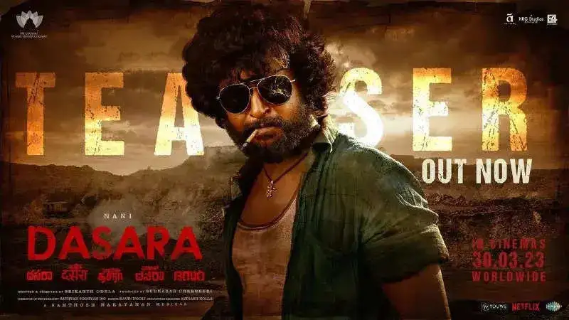 Dasara teaser: Nani sports a raw and rustic look in mass entertainer