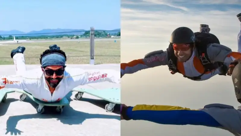 Pure ZNMD feels! Farhan Akhtar misses Hrithik Roshan, Abhay Deol as he goes skydiving