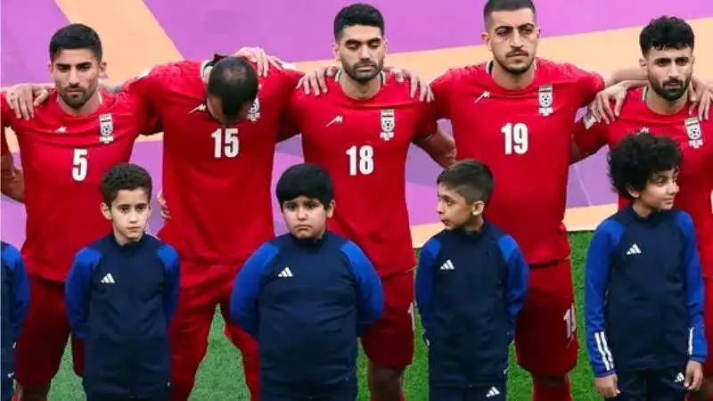 Iran players avoid singing their National Anthem to support anti-govt protesters  at FIFA WC