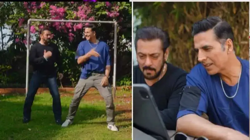 Salman Khan dances with Akshay Kumar on ‘Main Khiladi,’ fans say, ‘Khiladi bhi aagaye sahara lene’