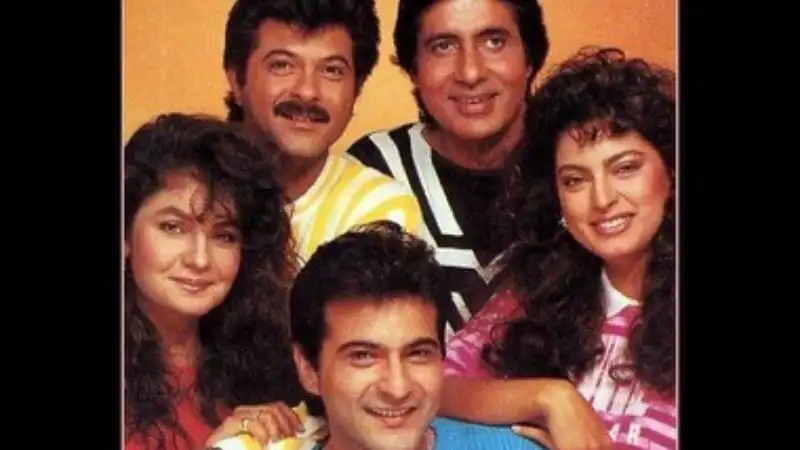 Anil Kapoor shares unseen pic with Amitabh Bachchan, Juhi Chawla on Sanjay Kapoor's birthday