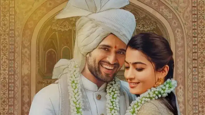 Vijay Deverakonda and Rashmika Mandanna's photoshopped wedding photo goes viral