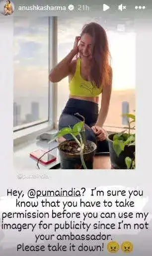 anushka sharma and puma