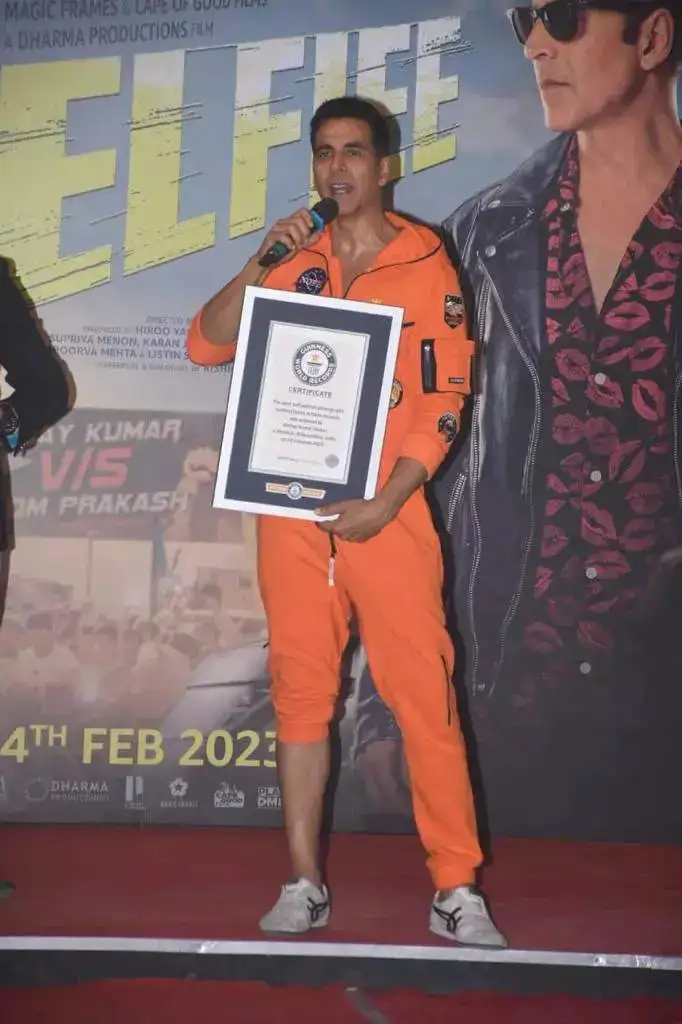 Akshay Kumar Guinness World Record