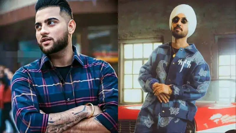 Wow! Karan Aujla wrote THIS song for Diljit Dosanjh in 10 minutes and sent him in an hour!