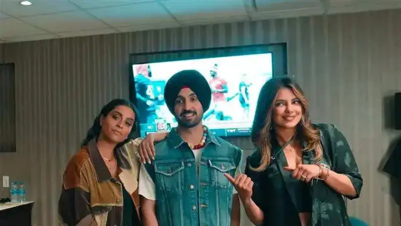 Priyanka Chopra Jonas has an epic night out attending Diljit Dosanjh’s LA concert with bestie Lilly Singh