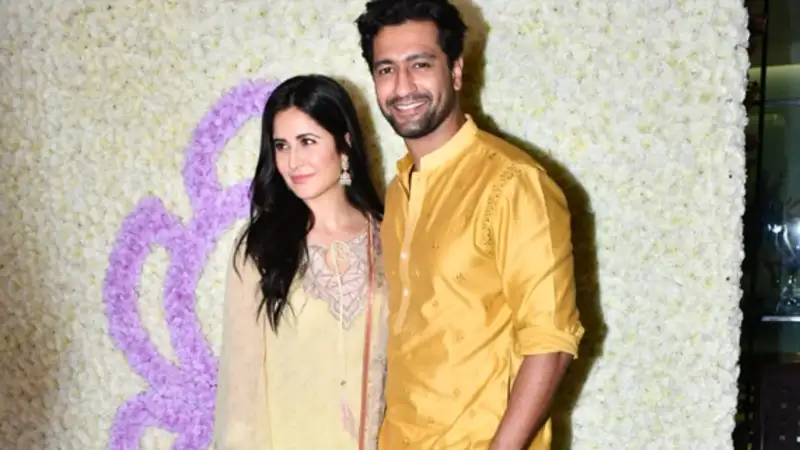 Katrina Kaif and Vicky Kaushal arrive at Salman Khan's Ganesh Chaturthi puja!