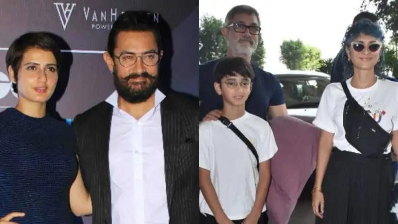 Amid marriage rumours with Fatima Sana Sheikh, Aamir Khan leaves Mumbai with ex-wife Kiran Rao