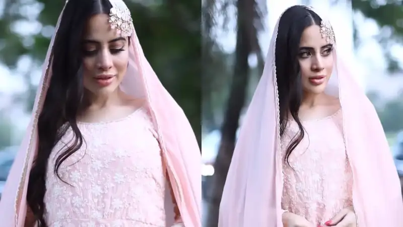 Uorfi Javed shares video in pink salwar kameez, fans are shocked