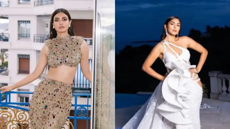 Falguni Shane Peacock reveals Mrunal Thakur's Cannes outfit required 1,600 man hours to create