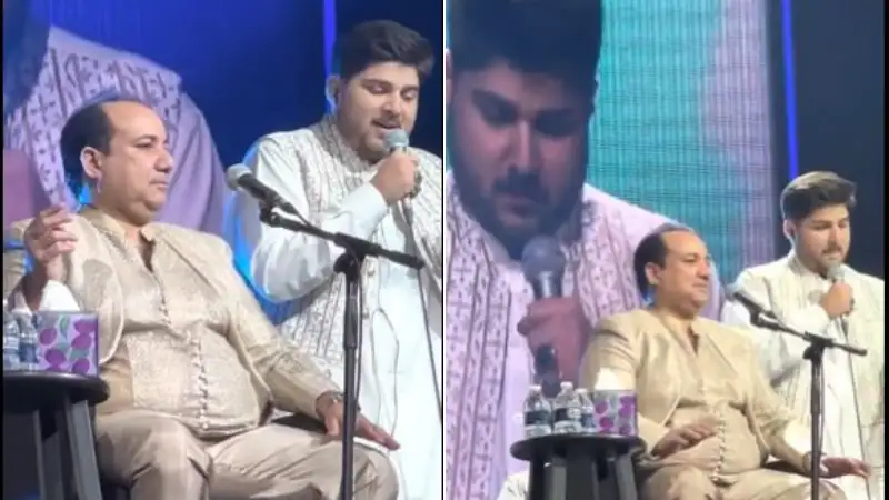 “Rahat Fateh Ali Khan's son sounds like a very young Nusrat Fateh Ali Khan”, say netizens