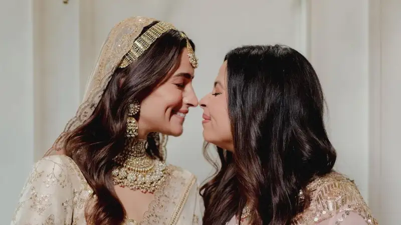 New mom Alia Bhatt shares unseen pictures from wedding to wish sister Shaheen Bhatt on birthday