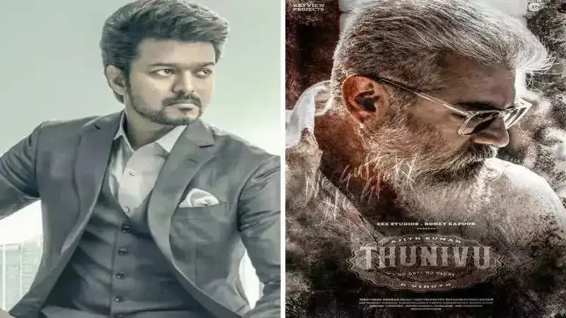 Thalapathy Vijay reacts to Varisu's box office clash with 'friend' Ajith Kumar’s Thunivu