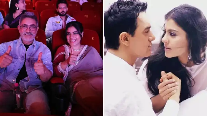 Aamir Khan watches Salaam Venky with Kajol. Fans are reminded of Fanaa