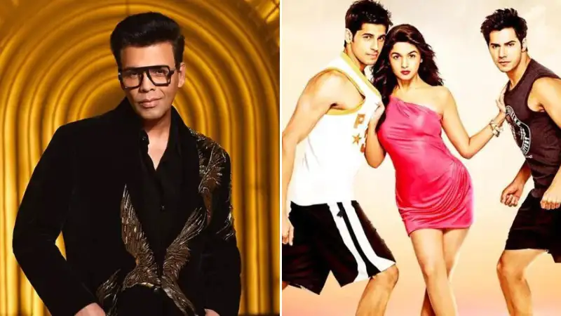 Karan Johar celebrates 10 years of Student Of The Year, pens heartfelt note for Varun, Alia, Sidharth