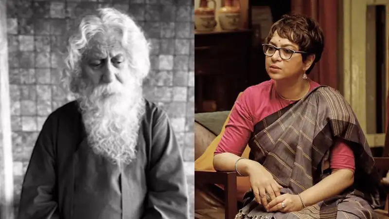 Churni Ganguly reveals she does not mind Anupam Kher playing Rabindranath Tagore