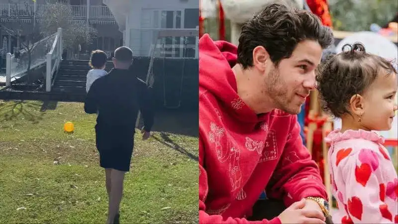 Singer Nick Jonas reunites with daughter Malti in Australia; Priyanka Chopra shares the moment