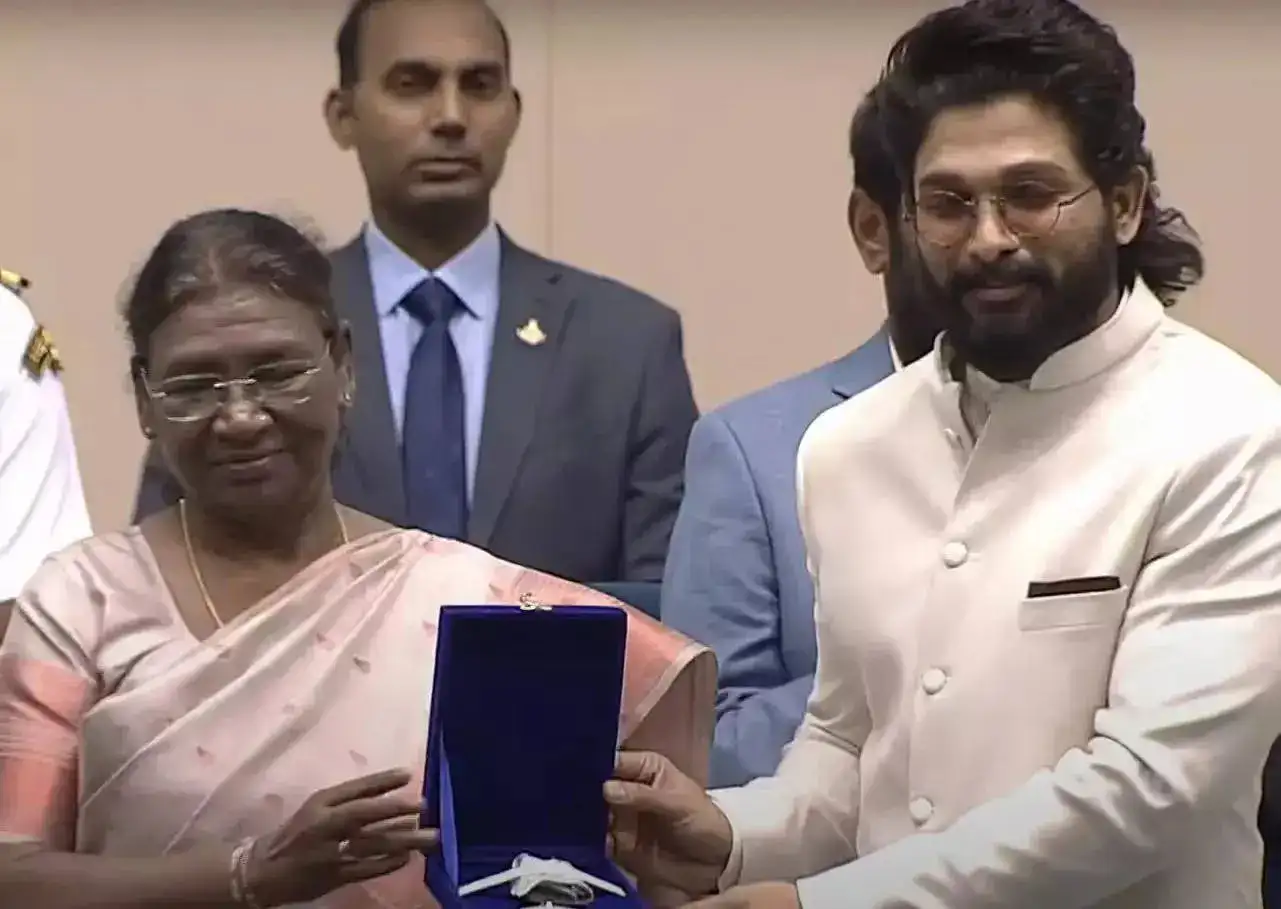 Allu Arjun wins best actor at National Film Awards 2023