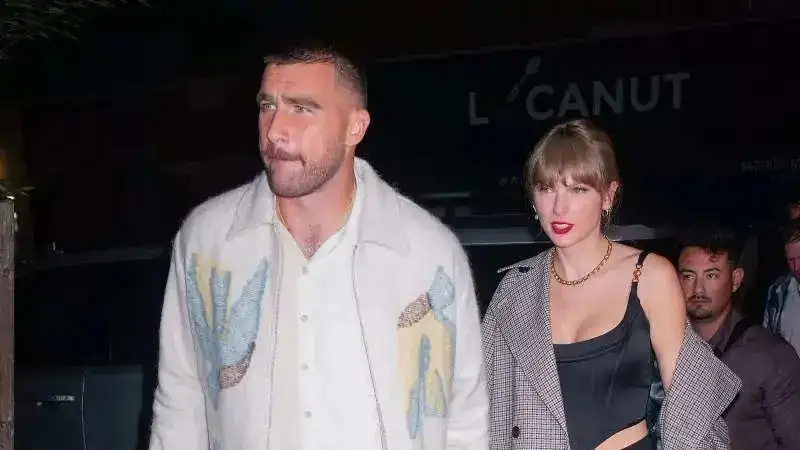 Taylor Swift and Travis Kelce