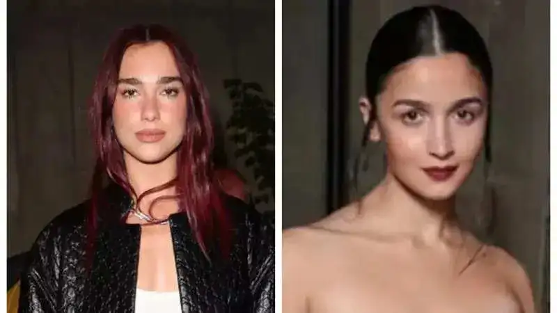 Alia Bhatt and Dua Lipa