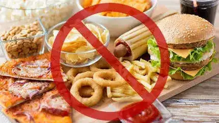 Limit processed foods