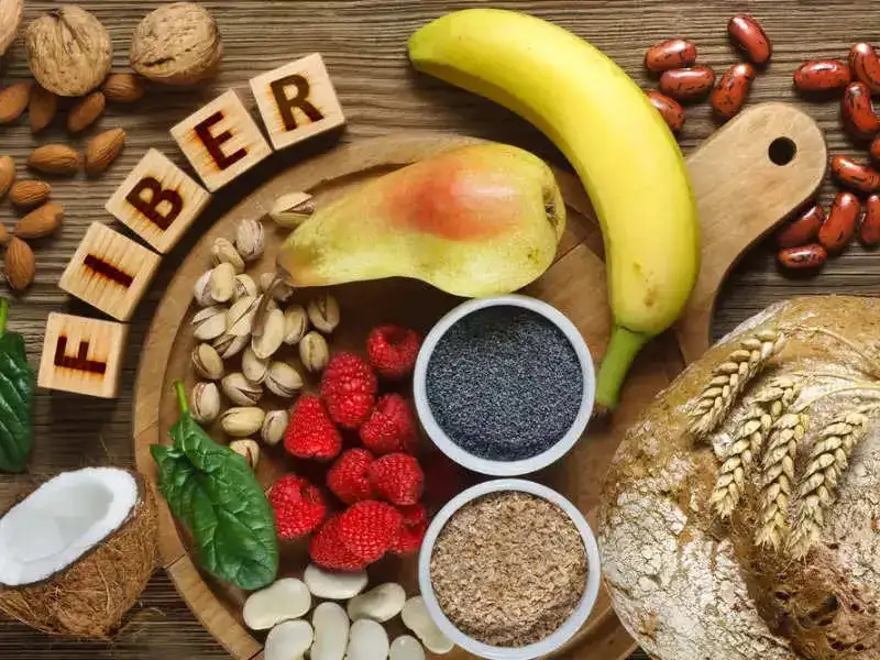 Fiber rich foods