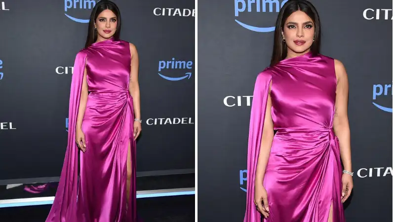 Priyanka Chopra stuns in elegant pink gown at LA premiere of 'Citadel'