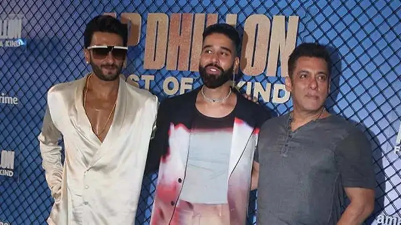 Salman Khan, Ranveer Singh and other A-listers cheer for A. P. Dhillon at the premiere of his docu-series. See pics