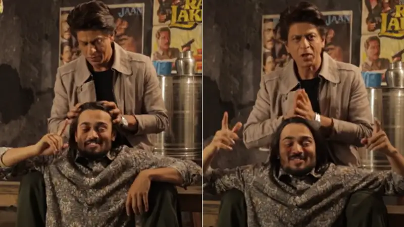 When Shah Rukh Khan massaged YouTuber Bhuvan Bam's head and said 'chal chal hogaya'