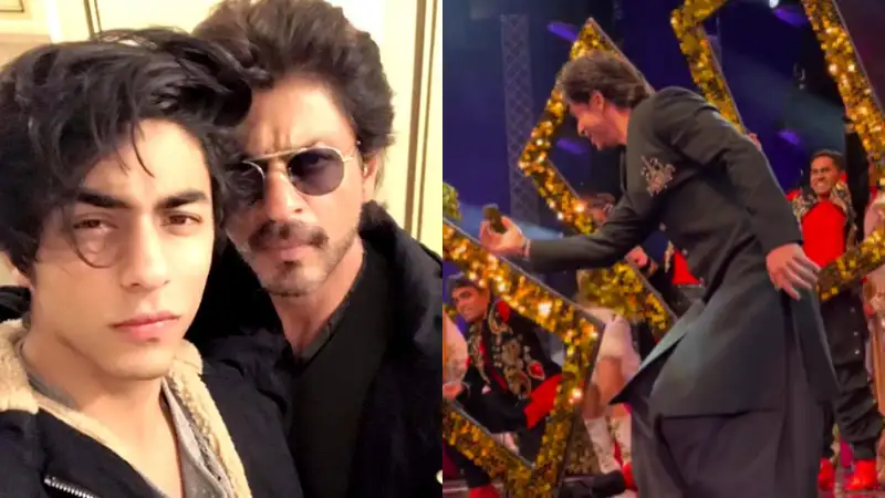 Aryan Khan smiles, Gigi Hadid praises Shah Rukh Khan after his mind-blowing performance at NMACC event