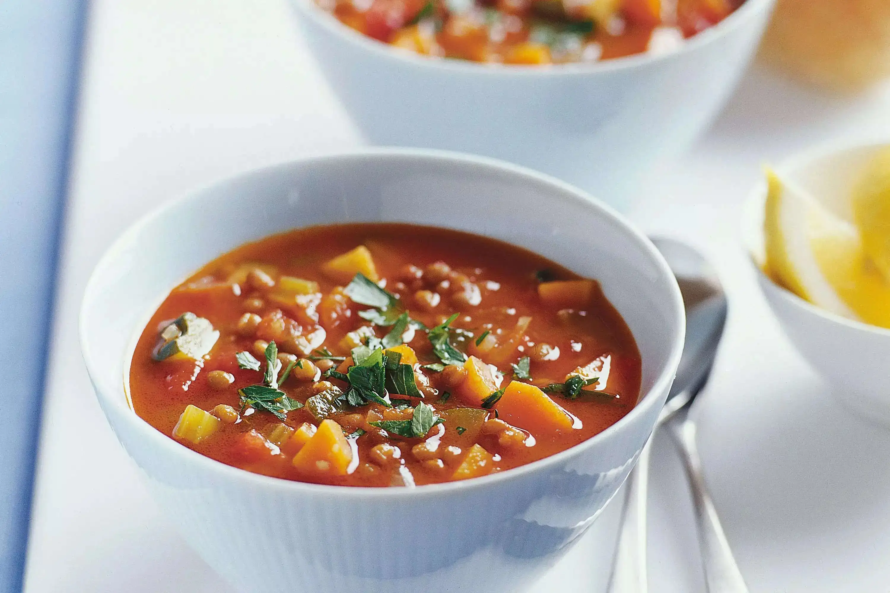 Lentil and Vegetable Soup.