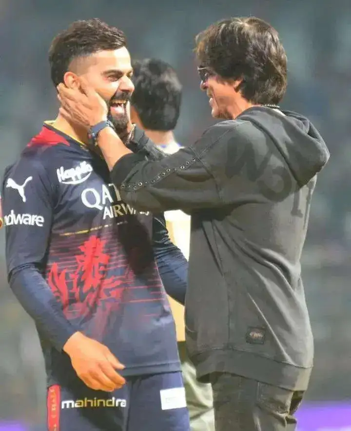 SRK and Virat Kohli