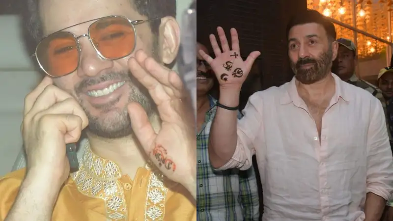 Sunny Deol’s son Karan Deol, Drisha Roy's mehendi ceremony was all about fun and laughter. See pics