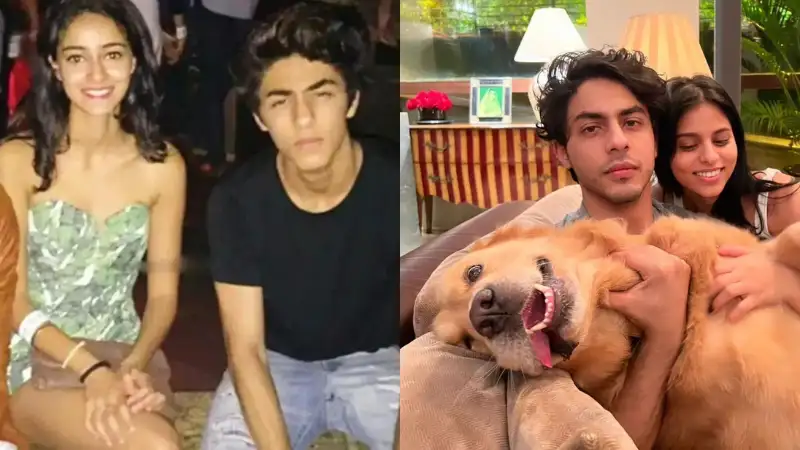 Suhana Khan, Ananya Panday share unseen pics of Aryan Khan ahead of his 25th birthday