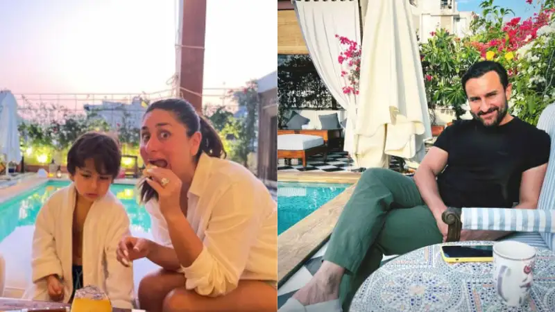 Inside Kareena Kapoor, Saif Ali Khan's massive terrace with an open pool. See pics