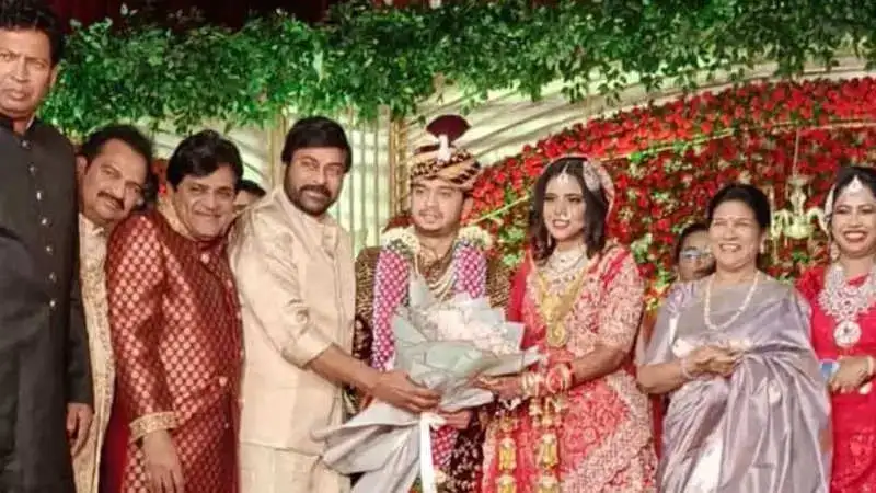 Actor Ali’s daughter Fathima Rameezun gets married; Chiranjeevi, Nagarjuna and others bless the newlyweds