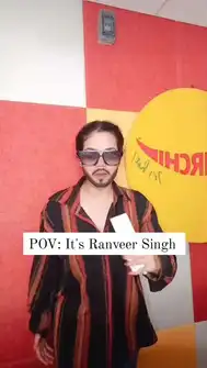 mirchitanvi- POV: Its Ranveer Singh | Rj Tanvi