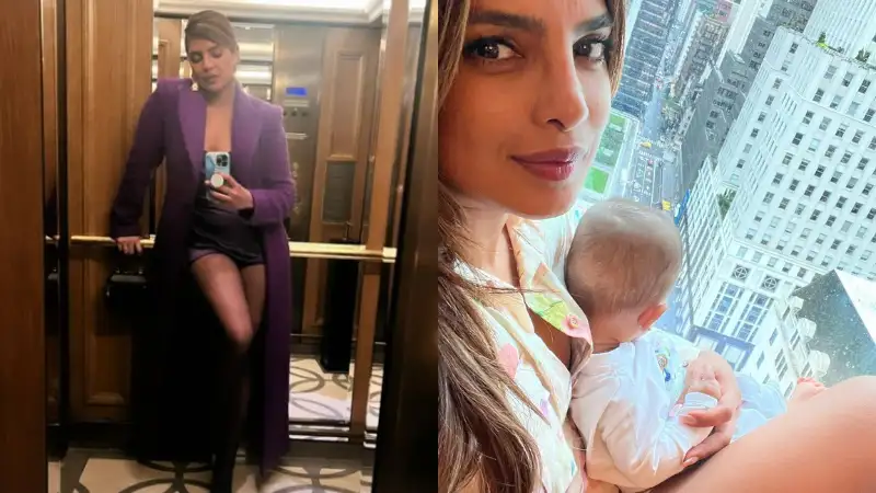 Priyanka Chopra smiles, thanks fan who gifted Lord Krishna soft toy to baby Malti Marie in London. Watch