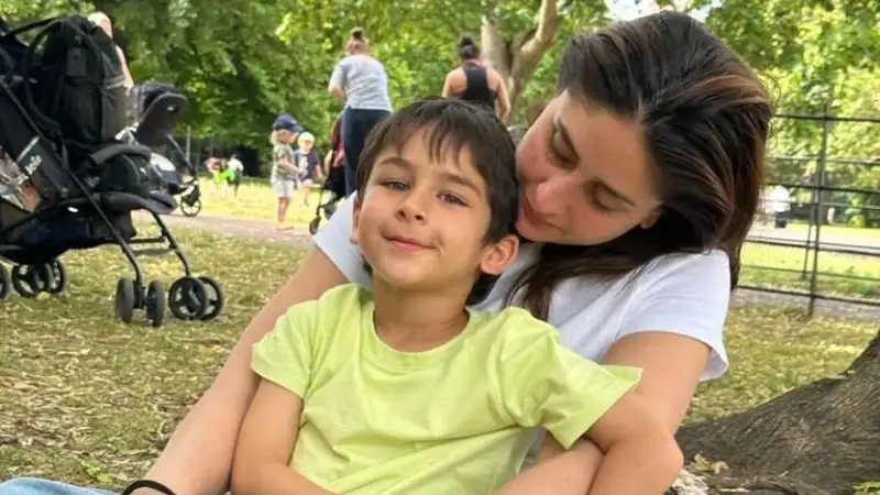 Kareena Kapoor and Taimur Ali Khan captivate fans with new snap from London