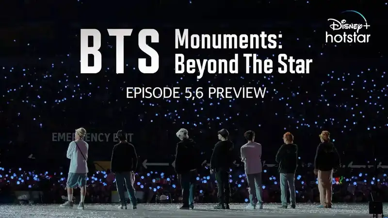 BTS Monuments: Beyond The Star: Poster for episode 5 and 6 out now! Gives a glimpse of their concerts