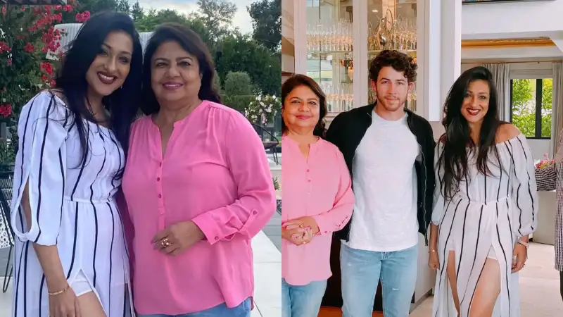 Rituparna Sengupta shares inside pictures from Priyanka Chopra's LA home, poses with Nick Jonas