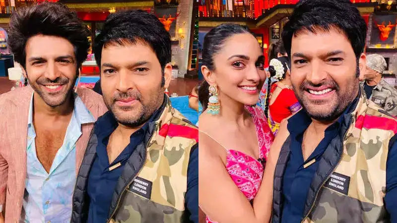 Kiara Advani and Kartik Aaryan have a hilarious time on ‘The Kapil Sharma Show’