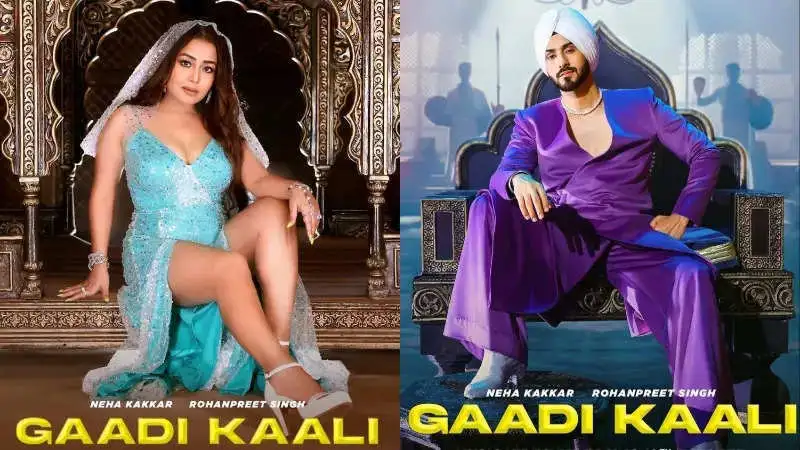 ‘Gaadi Kaali’ song by Neha Kakkar & Rohanpreet Singh out now! The duo rocks in the video