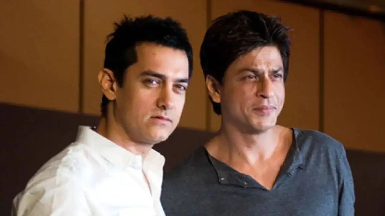 Aamir Khan and Shah Rukh Khan.