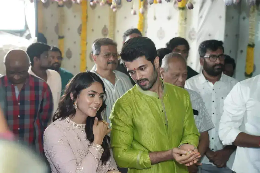 Vijay Devarakonda and Mrunal Thakur