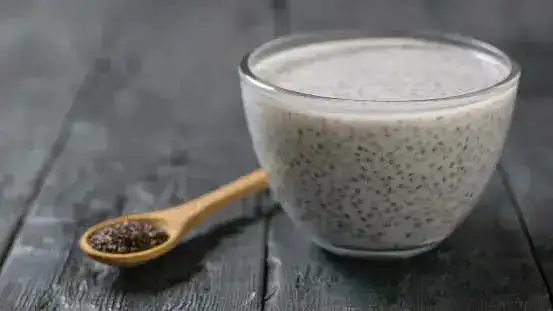 chia seeds milk.