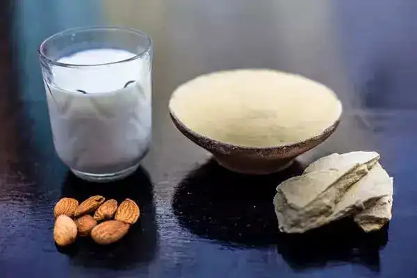 Multani mitti almond and milk face pack